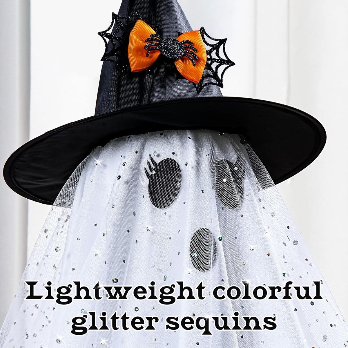 2-Pack Halloween Light Up Ghost Decorations with Remote Control