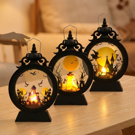 Spooky Halloween LED Candles – Flameless Party & Home Decor